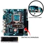 Placa Mãe Soquete 1155 H61 Ddr3 - Com Slot Para SSD M2 - PCi Express E HDMI Goldentec - Gt-h61 M2, Rede Gigabit S/ Caixa