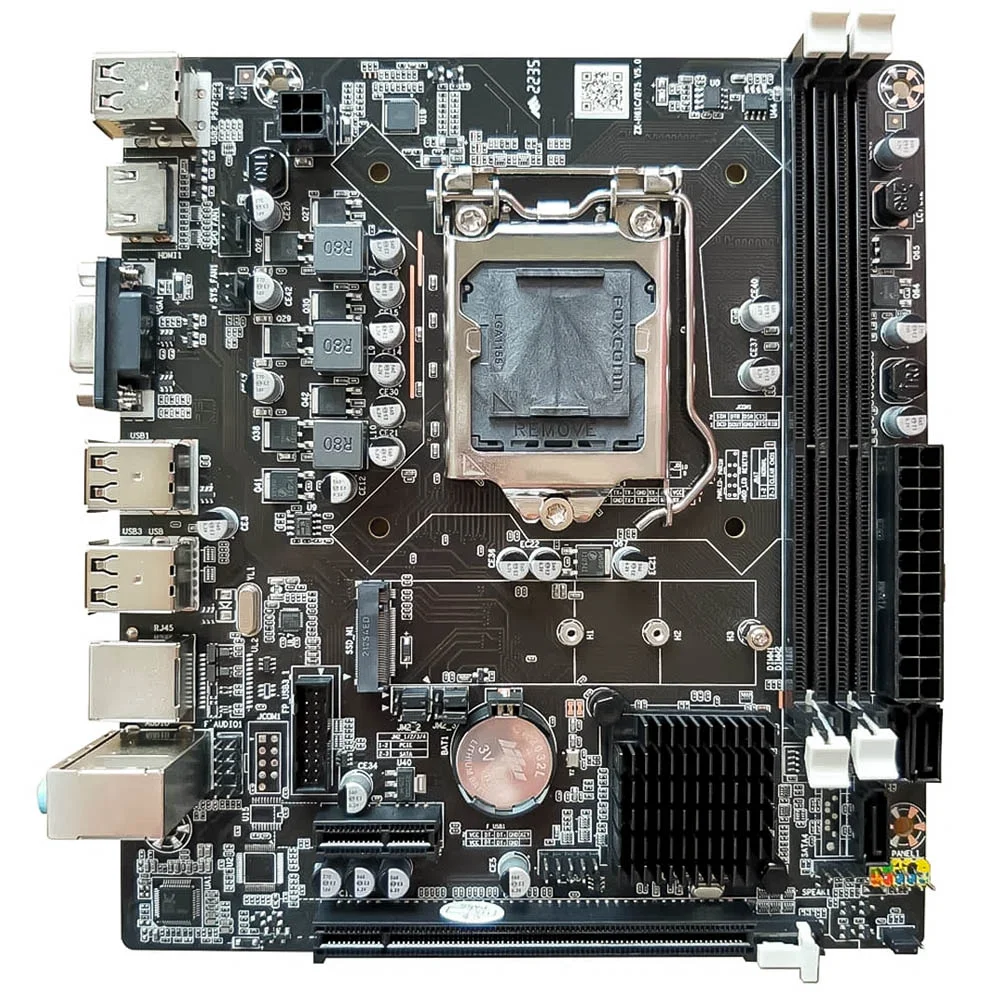 Placa Mãe Soquete 1155 H61 Ddr3 - Com Slot Para SSD M2 - PCi Express E HDMI Goldentec - Gt-h61 M2, Rede Gigabit S/ Caixa Placa Mãe Soquete 1155 H61 Ddr3 - Com Slot Para SSD M2 - PCi Express E HDMI Goldentec - Gt-h61 M2, Rede Gigabit S/ Caixa