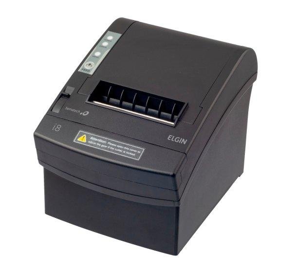 IMPRESSORA TÉRMICA ELGIN I8 USB ETHERNET COM GUILHOTINA