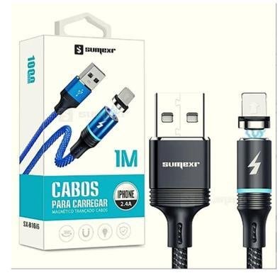 Cabo Para Carregador Magnético 2.4a 1 M Sumex - Sx-b16i6 ( ) — foto 2
