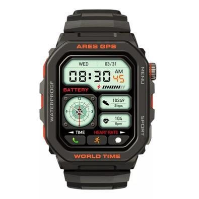 Smartwatch Zeblaze Ares Gps Tela 1.75 Ips Com Alexa, Gps Integrado, Natação, Strava