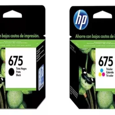 Cartucho de Tinta Hp 675 Cn690al Cn691al Officejet 4000 4400 4575 kit