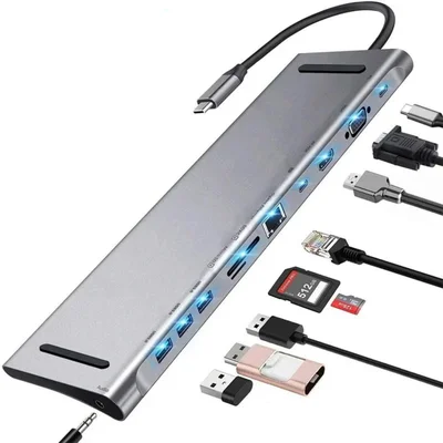 Dock-Hub-Usb-C-Thunderbolt-3-