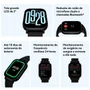 Smartwatch Redmi Watch 5 Active, Alexa, Tela LCD, 18 Dias Bateria, Chamadas Bluetooth - 5ATM