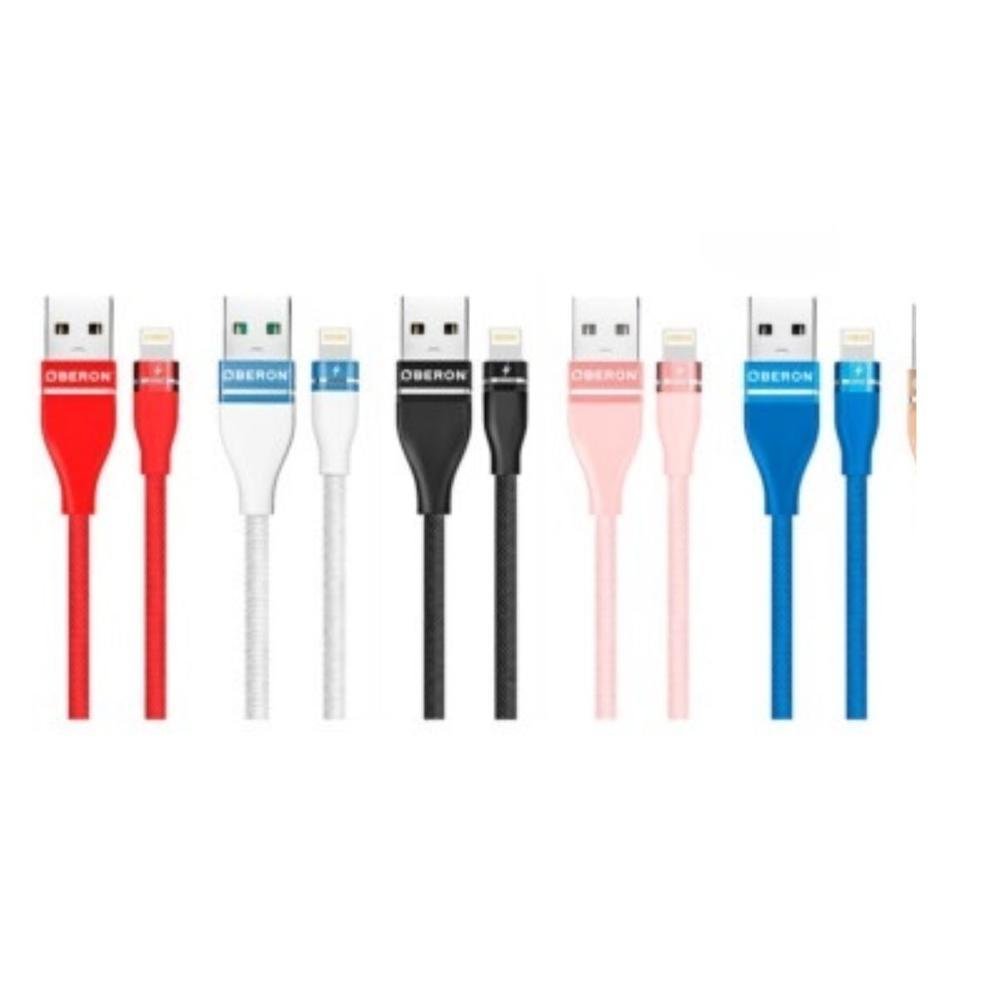 Imagem 2 de 2 do produto Cabo Carregador "lightning" Usb-oberon 3.6 A(azul)