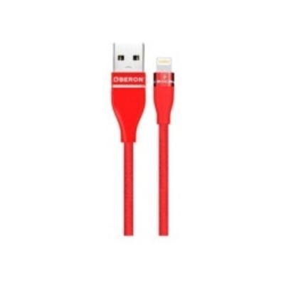 Cabo Carregador "lightning" Usb-oberon 3.6 A (vermelho)