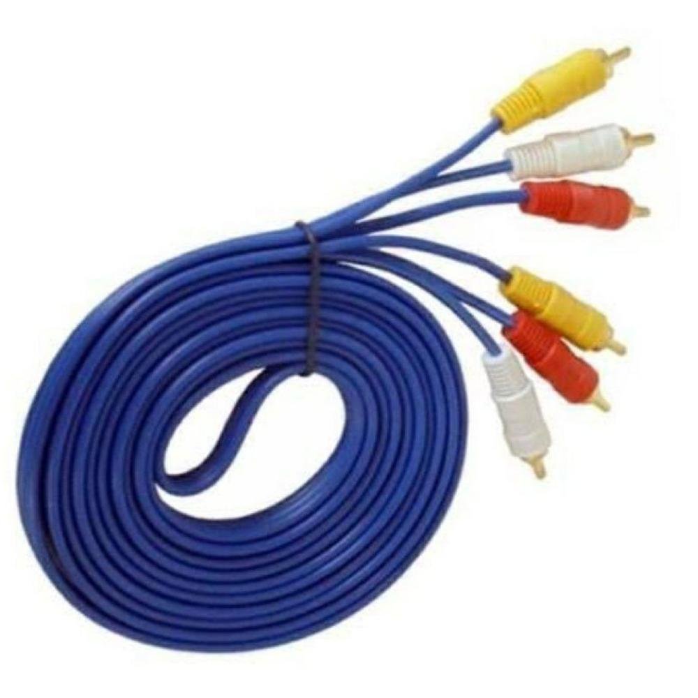 Imagem 2 de 3 do produto Cabo Rca/rca Macho 3 Saidas 1,5mts Lucky Amazonia Acessories