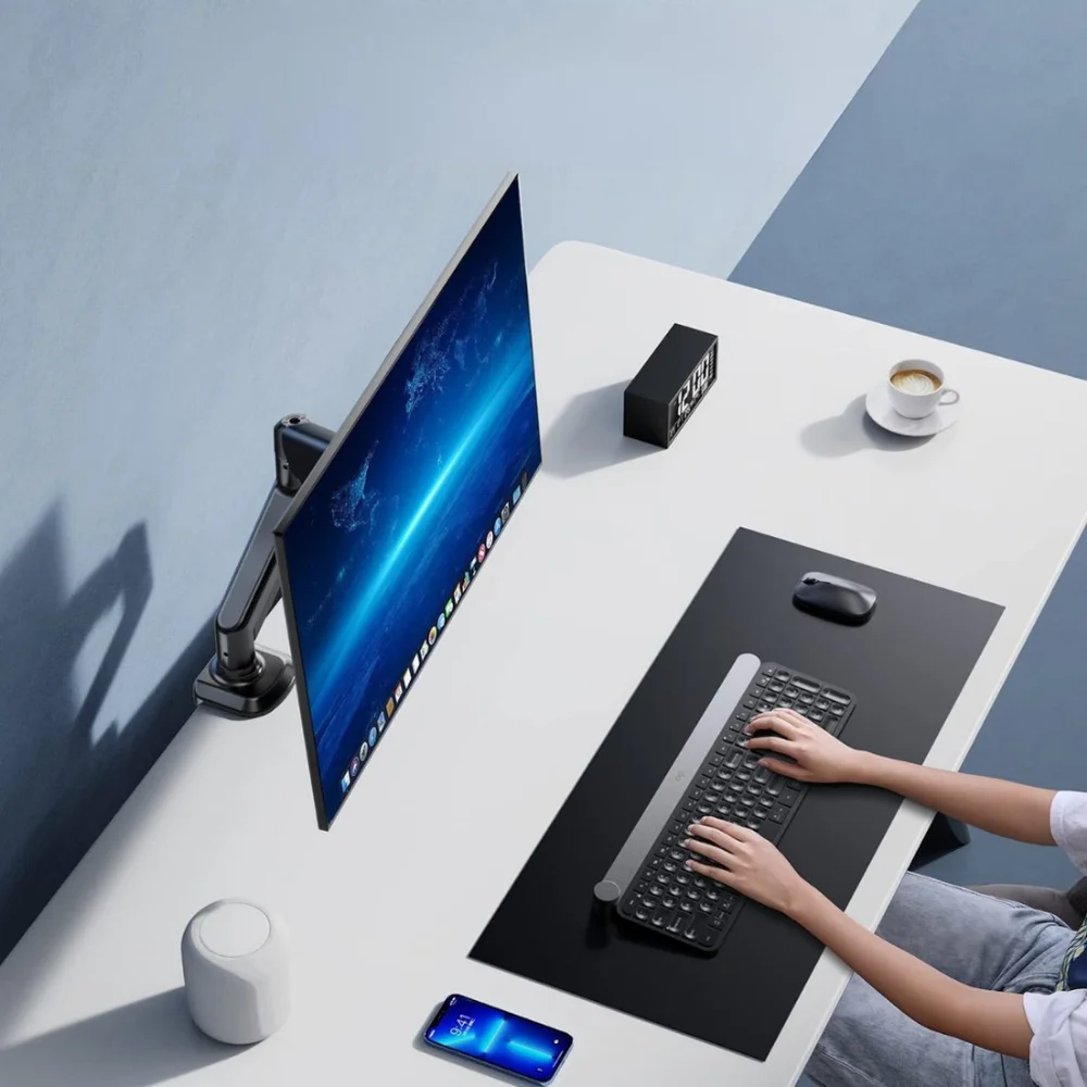Imagem 3 de 5 do produto Suporte De Mesa Para Monitor Pistão A Gás Articulado Gamer