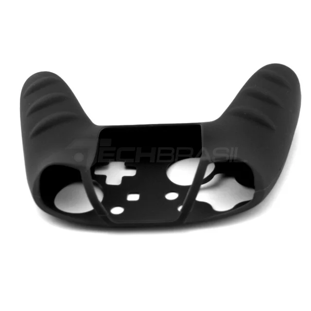 Imagem 3 de 5 do produto Capa Protetora Silicone Para Controle Nintendo Switch Pro Preto