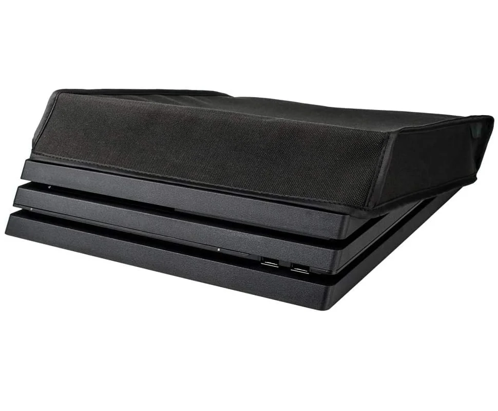 Imagem 1 de 5 do produto Capa De Proteção Antipoeira Para Playstation 4 Pro Preta