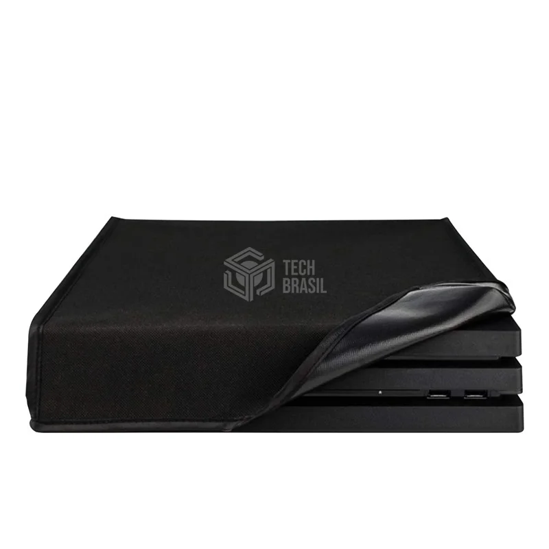Imagem 2 de 5 do produto Capa De Proteção Antipoeira Para Playstation 4 Pro Preta