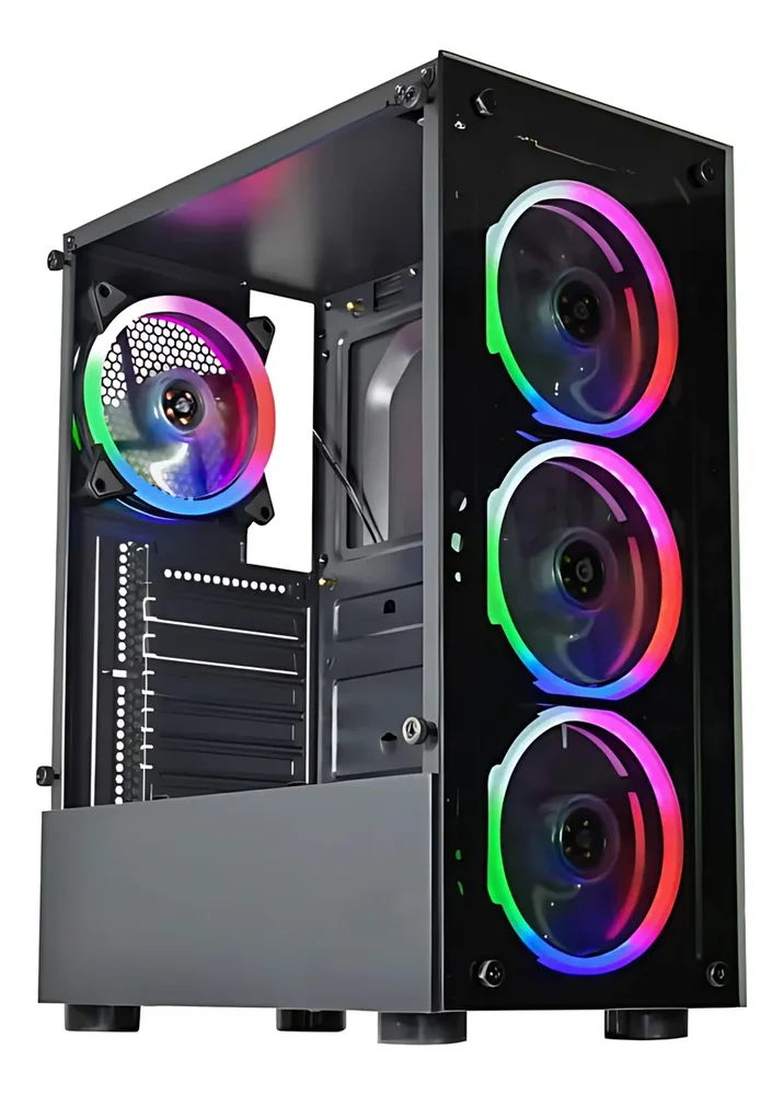 Computador cpu PC Gamer Nexus, i5 Quarta Geração, 16GB, GeForce GTX 4GB, SSD 480GB, Fonte 500w,Gabinete Gamer - view 4