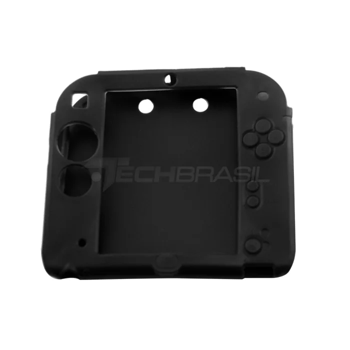 Imagem 4 de 5 do produto Capa Protetora Silicone Para Nintendo 2ds Preto