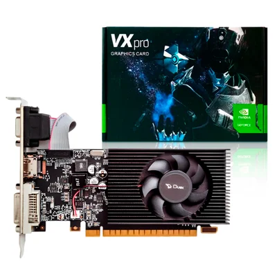Placa De Video Vx Pro Nvidia Geforce Gt610lp, 2gb, Ddr3, 64bit, Gt610lp-2gd3 *