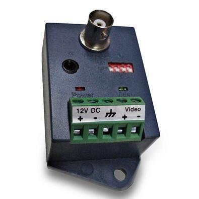 Vídeo Balun Ativo Receptor 12v Dni 5008