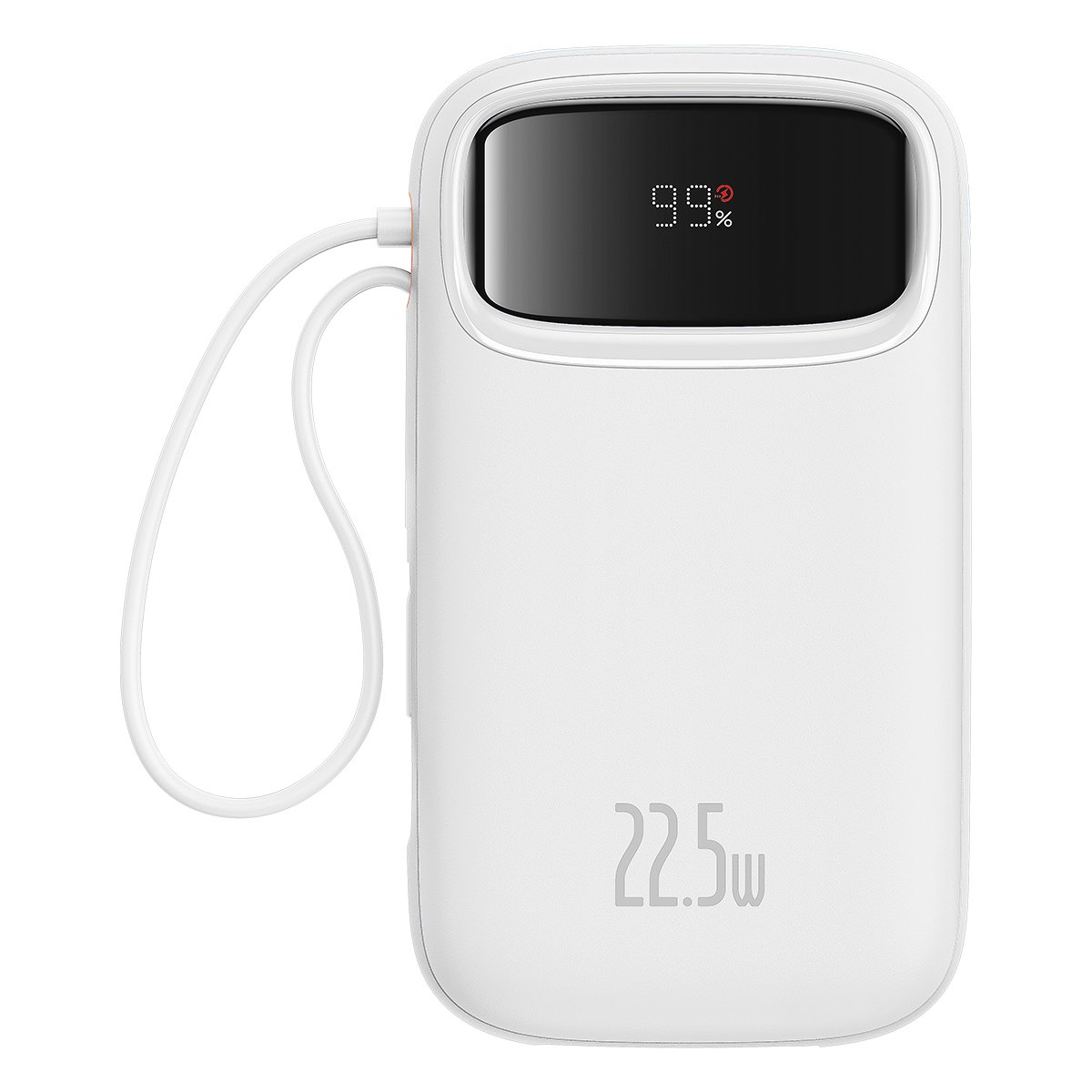 Carregador Portátil Powerbank Baseus Qpow 20000mah 22.5w Turbo Branco