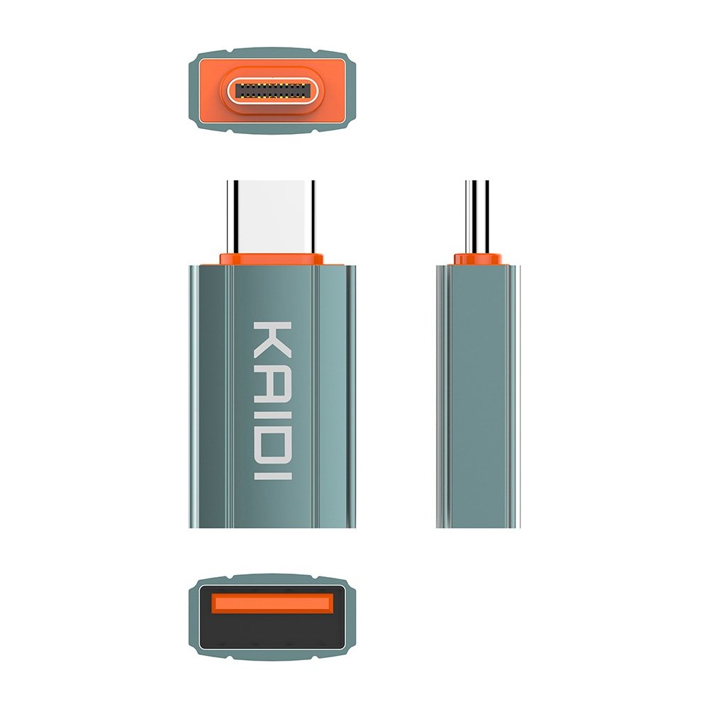 Adaptador Tipo-c Para Usb Transmissão Rápida Kd-338 Kaidi