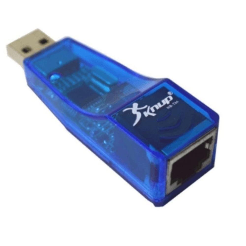 Imagem 5 de 5 do produto Adaptador Usb Para Rede Rj45 Knup Hb-t66