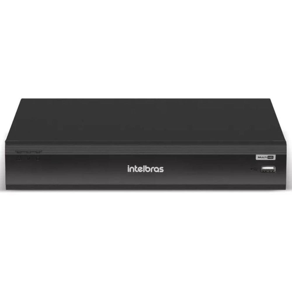 Dvr Gravador De Vídeo Digital Intelbras Imhdx 3008 8 Canais Com Inteligência Artificial E Reconhecimento Facial Embarcado