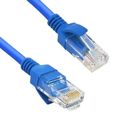 Cabo De Rede Lan Ethernet Rj45 Cat5e 1,5 Metros Cat5e E Montado 8p8c Homologado