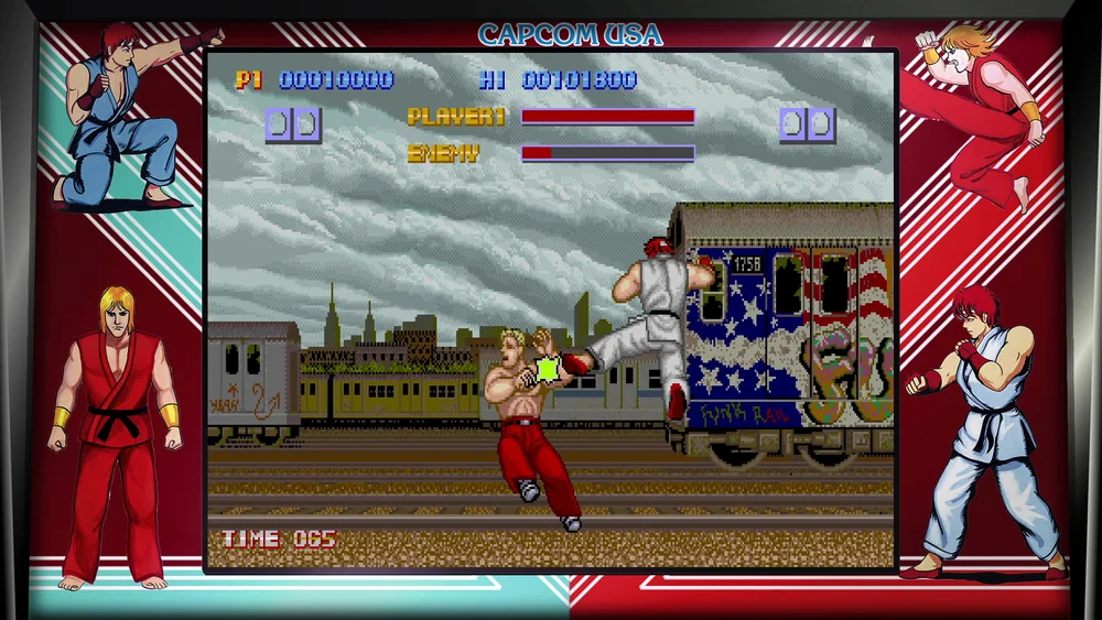 Imagem 3 de 5 do produto Street Fighter 30 Anniversary Collection PS4 BR Mídia Física
