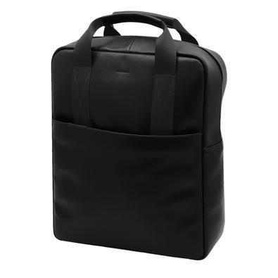 Mochila De Couro Couro50 Jacarandá Cor:preta