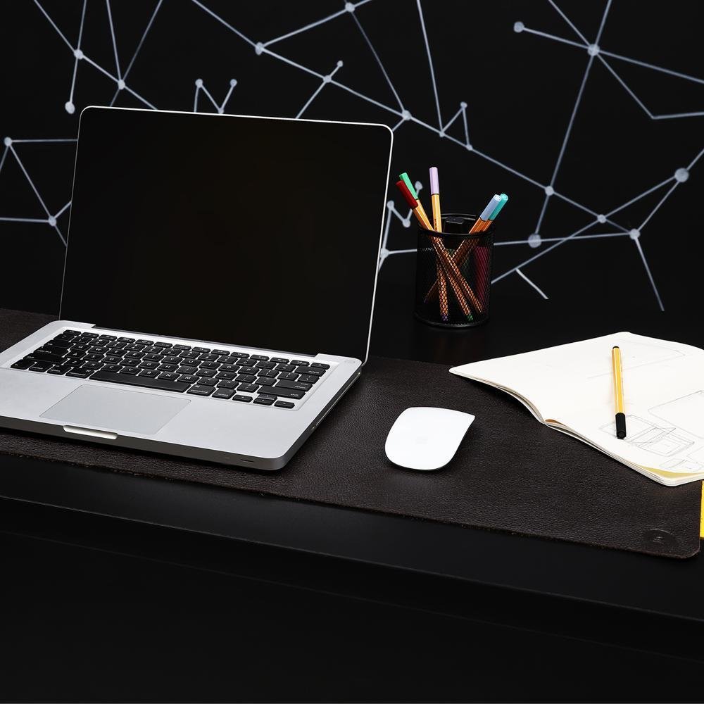 Deskpad Floater De Couro Couro50 90x30 Cor:café Deskpad Floater De Couro Couro50 90x30 Cor:café