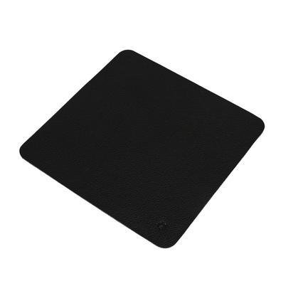 Mousepad Floater De Couro Couro50 20x20 Cor:preto