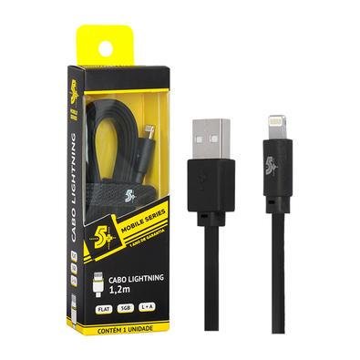 Cabo Carregador Usb Otg Lightning 5gb 1.2 Metros -