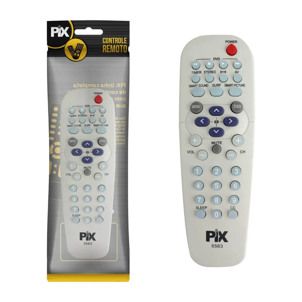 Imagem 2 de 3 do produto Controle Remoto Tv Tubo Toda Linha Pt86563 21pt5431 21pt5432