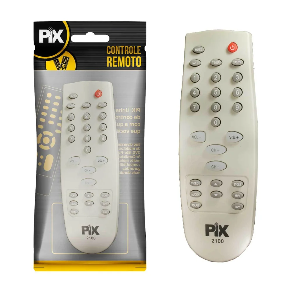 Imagem 2 de 3 do produto Controle Remoto Compatível Receptor 2100
