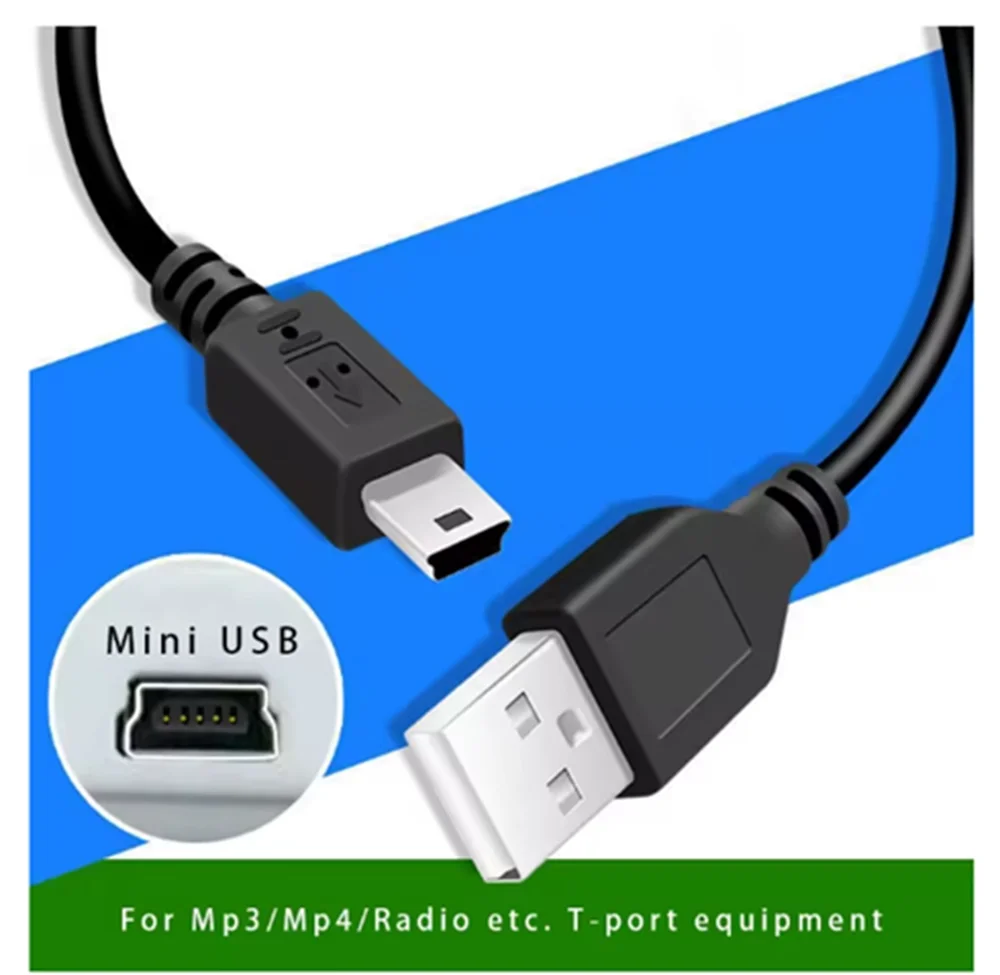 Imagem 3 de 5 do produto Cabo Usb Macho X Mini Usb - 1,8m Tebera