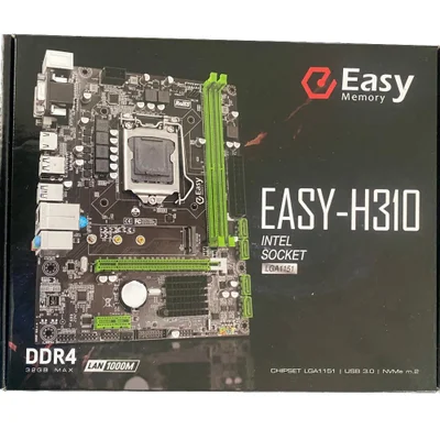 Placa Mãe Easy H310, Intel LGA  1151, Ddr4