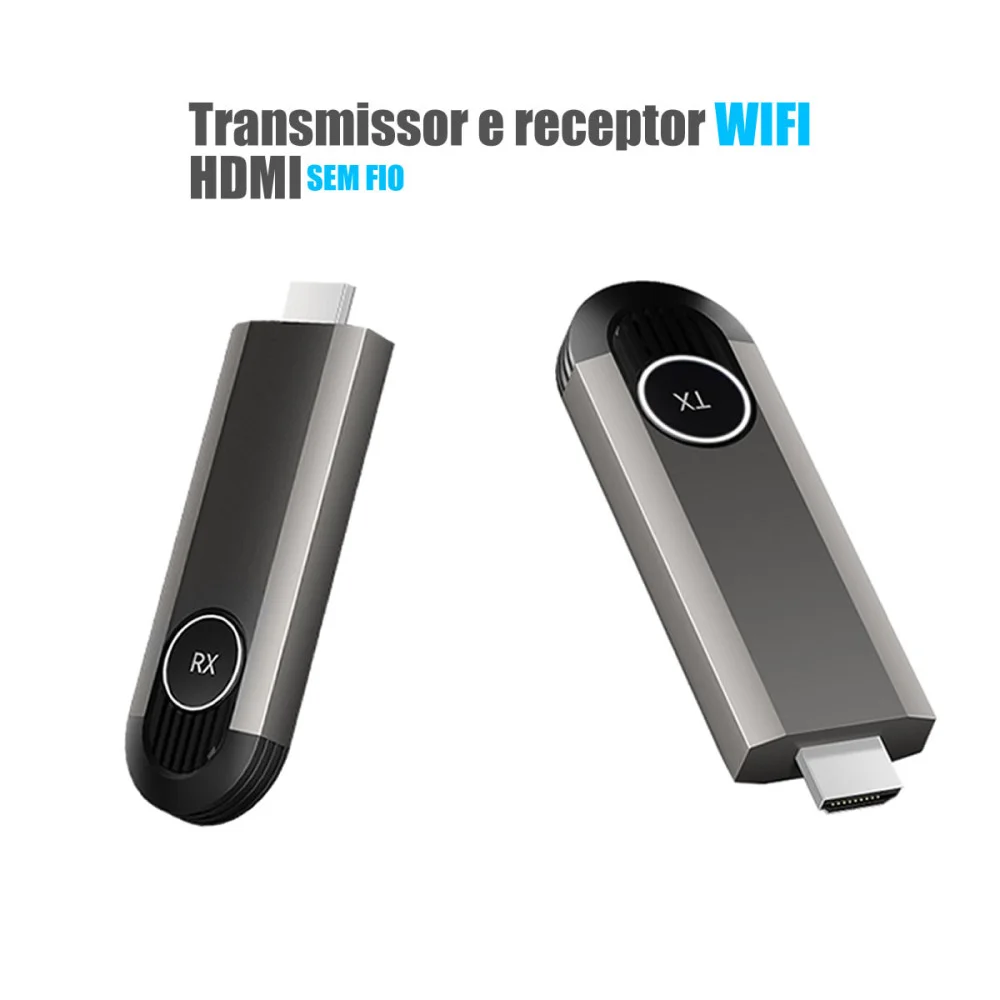 Imagem 2 de 5 do produto Extensão HDMI Wireless 1080p Rx Tx Sem Fio Até 50 Metros