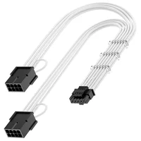 映像用ケーブル 12VHPWR PCI-e 16-pin to Dual 12-pin,60cm Cabo-PCi-e-5-0-12vhpwr-16-