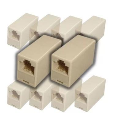 Emenda De Plástico Rj45/ Dex Kit Com 10 Un
