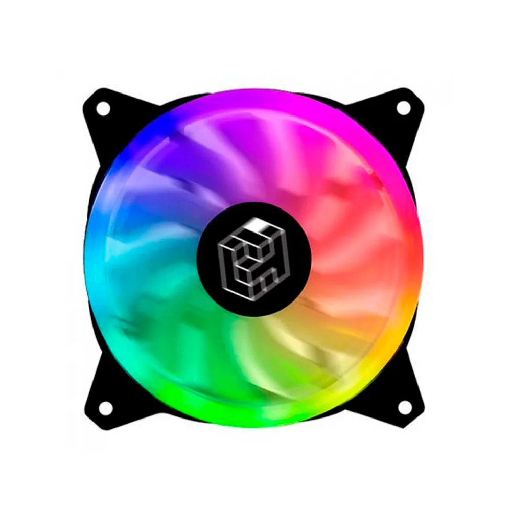 Cooler Fan Gamer Liketec Lighter RGB Reverse, 120mm, Black - 2106 7