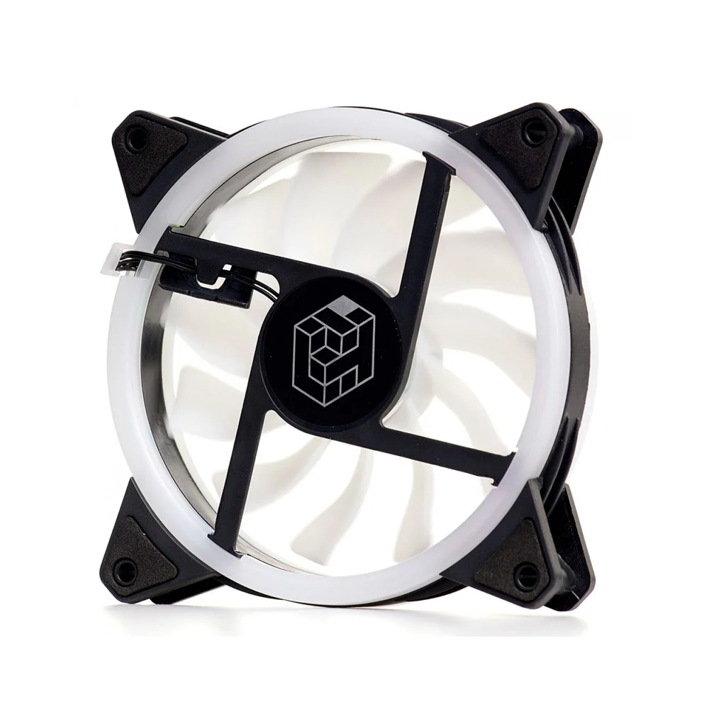 Cooler Fan Gamer Liketec Lighter RGB Reverse, 120mm, Black - 2106 8