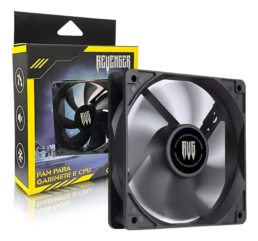 Fan Para Gabinete E Cpu Revenger G-vr309 4