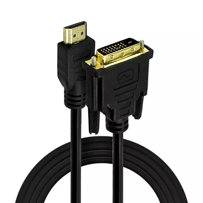 Cabo Dvi-d Para HDMI 1,8 Metros Bidirecional Full Hd 24+1