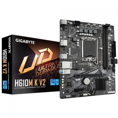 Placa Mae Gigabyte H610m-k, Ddr5, LGA 1700, M-atx, Chipset Intel H610, H610m-k.