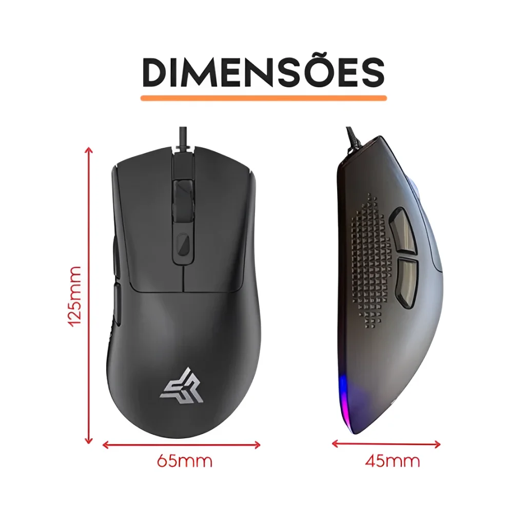 Mouser Gamer Anúbis Mu021 Gaming Sensor - Knup Mouser Gamer Anúbis Mu021 Gaming Sensor - Knup