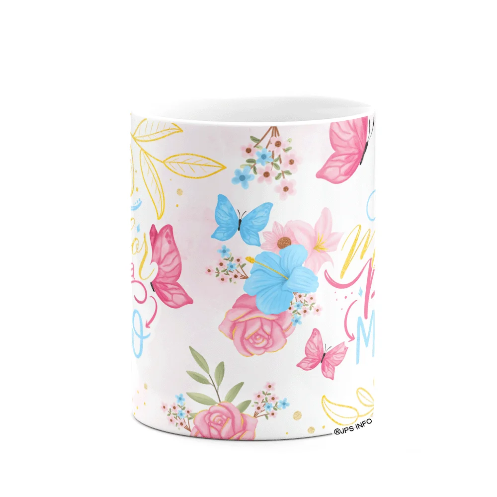 Imagem 2 de 2 do produto Caneca Floral Professor - Feliz Dia Do Professor