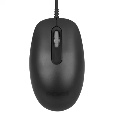 Mouse Usb Soft 1200dpi Silent Click - Cabo 2 Metros - Mssc01