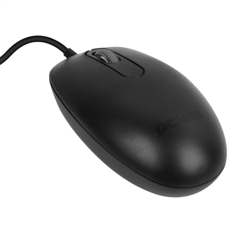 Imagem 5 de 5 do produto Mouse Usb Soft 1200dpi Silent Click - Cabo 2 Metros - Mssc01