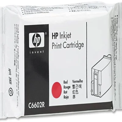 Cartucho de Tinta Hp C6602r C6602a Red| Ij6000 | Ij7000 | Diebold Opteva | Digital Check