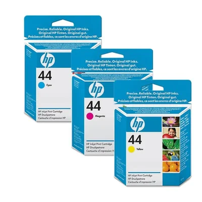 Cartucho de Tinta Hp 44 51644 350c 450c 750c Cyan Magenta Yellow