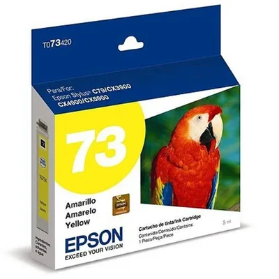 Cartucho Epson T073420 C79 Cx3900 Cx4900 Cx5900, Cx6900f Cx7300 Cx8300 Cx9300f Tx200 Tx400 Yellow