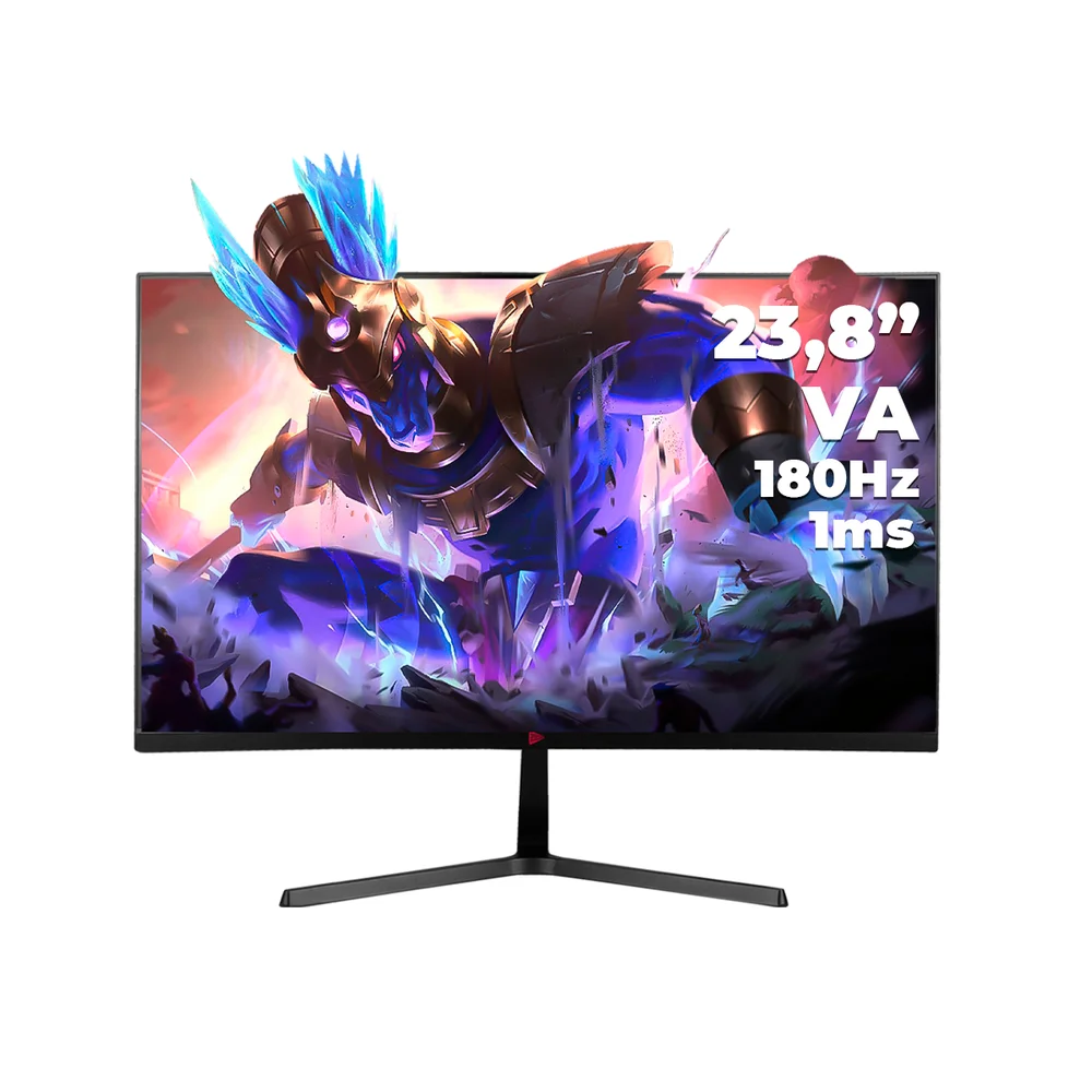 Monitor Gamer Series LED 23,8" Full Hd Painel Va Visão Expansiva Monitor Gamer Series LED 23,8" Full Hd Painel Va Visão Expansiva