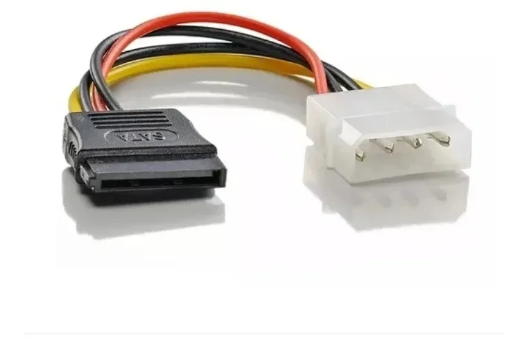 Imagem 3 de 3 do produto Cabo Adaptador Sata De Força Hd SSD, Dvd, Fonte   5+